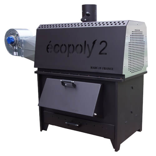Chauffage atelier au bois ECOPOLY