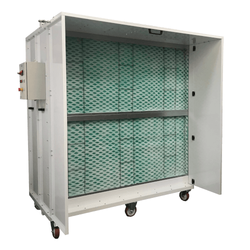 Cabine de peinture mobile